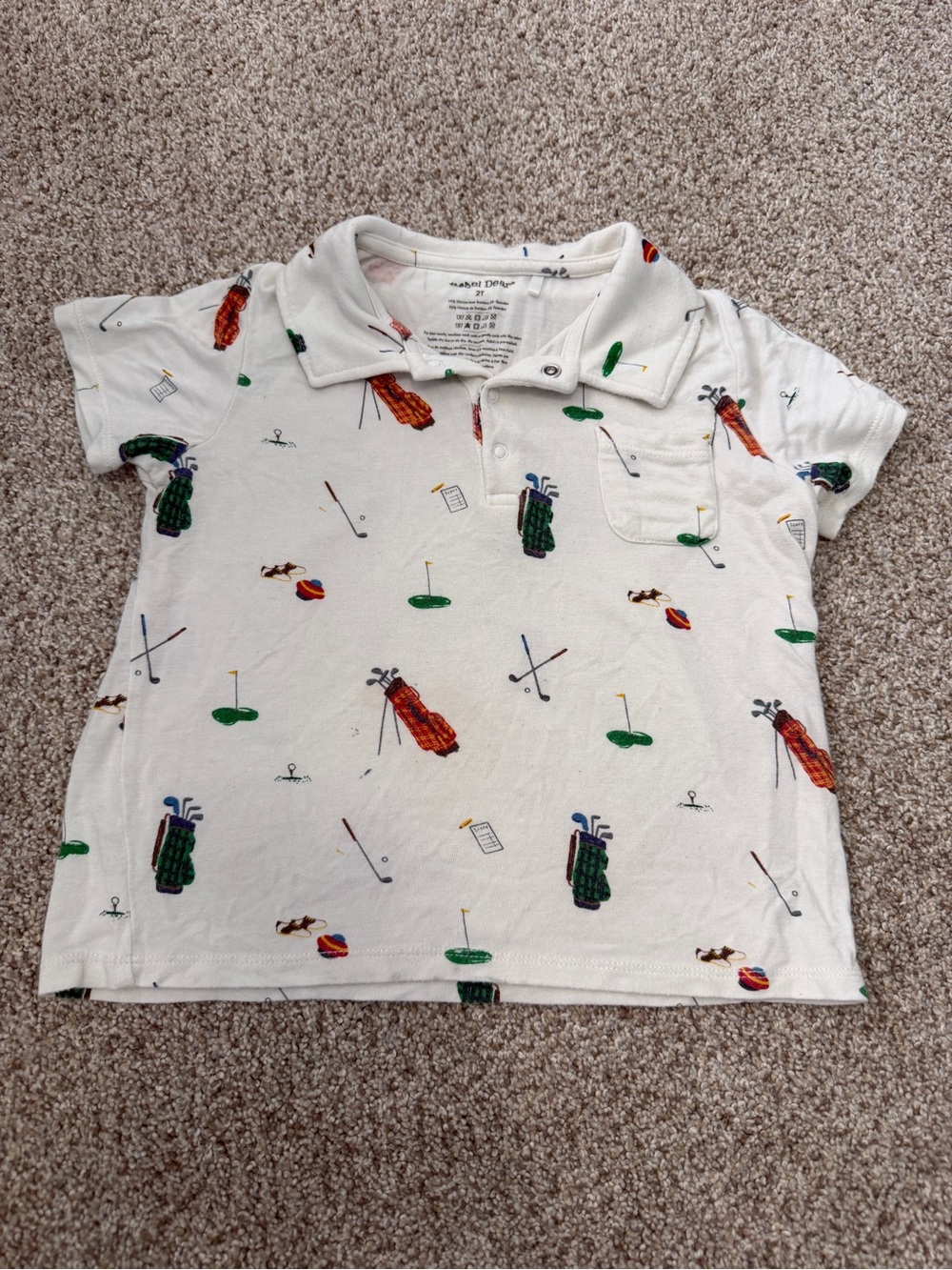 Angel Dear Bamboo Golf Polo Shirt